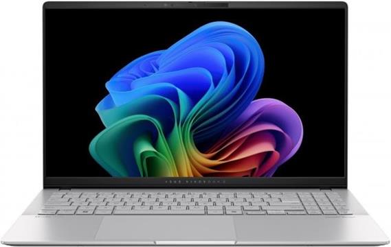 ASUS Vivobook S 15 OLED S5507QA-MA064X - Snapdragon X Elite X1E-78-10 | 15,6" | 2,8k | 120Hz | 32GB | 1TB | Win11Pro | srebrna | AI