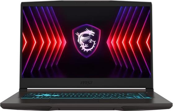 Prijenosno računalo MSI Thin 15 B12UC-1621XPL Intel® Core™ i5 i5-12450H Laptop 39.6 cm (15.6") Full HD 16 GB DDR4-SDRAM 512 GB SSD NVIDIA GeForce RTX 3050 Wi-Fi 6E (802.11ax) NoOS Black