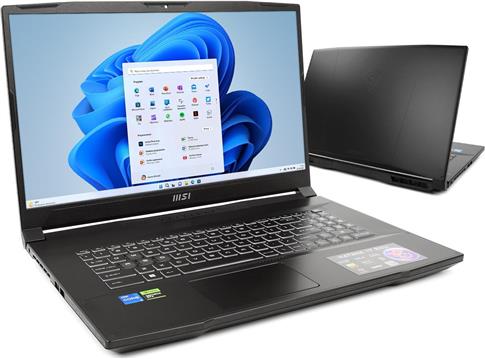 MSI Katana 17 B12UCRK-1054PL - i5-12450H | 17,3" | 16GB | 1TB | Win11 | RTX 3050
