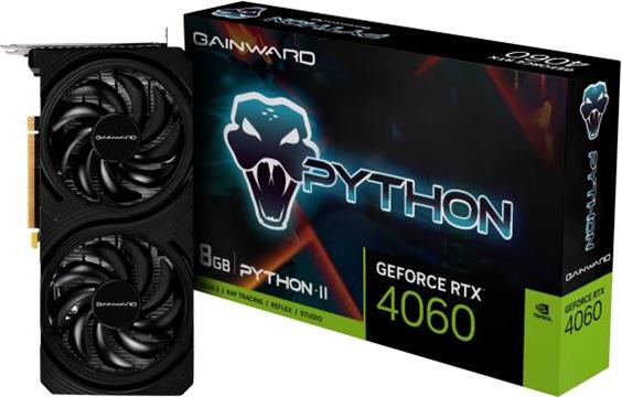 Grafička kartica Gainward GeForce RTX 4060 Python II 8GB GDDR6