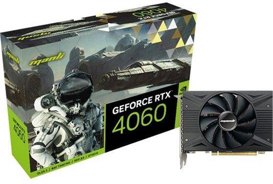 RTX 4060 8GB Manli GDDR6 1Fan