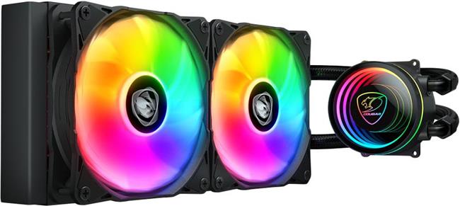 COUGAR AIO Liquid Cooling Poseidon Elite ARGB 240 Black