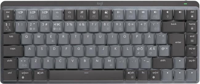 LOGITECH MX Mechanical Mini Bluetooth Illuminated Keyboard - GRAPHITE - HRV-SLV-SRB - CLICKY