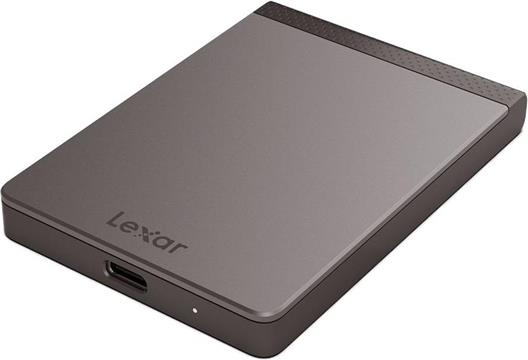 Lexar® External Portable SSD 500GB, up to 550MB/s Read and 400MB/s Write, LSL200X512G-RNNNG
