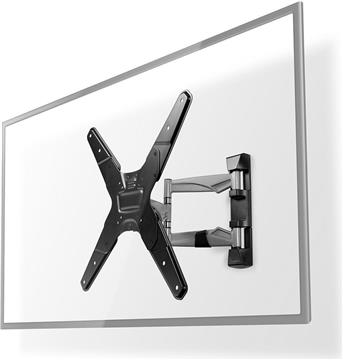 Nosač zidni za TV NEDIS TVWM5530BK, 23-55incha, 30kg, 20° nagib, rotacija 180°