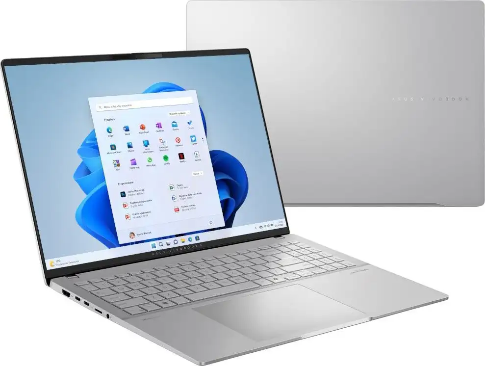 Prijenosno računalo ASUS Vivobook S 16 OLED M5606WA-MX050W - Ryzen AI 9 HX 365 | 16" | 3,2k | 120Hz | 32GB | 1GB | Win11 | srebrna | AI