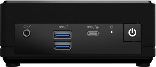 MSI Cubi ADL-002EU N100 mini PC Intel Celeron N 4 GB DDR4-SDRAM 128 GB SSD Windows 11 Pro Workstation Black