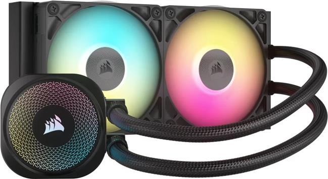 Vodeno hlađenje Corsair AIO iCUE LINK TITAN RX RGB 240, crno