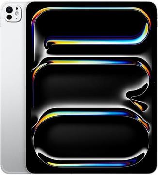 Apple 13-inch iPad Pro (M4) Cellular 256GB with Standard glass - Silver, mvxt3hc/a