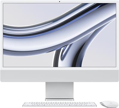 Apple IMAC 24: SILVER/M3 8C CPU/10C GPU/8GB/256GB-CRO, mqrj3cr/a