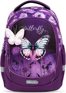 Torba školska Belmil leisure plus Butterfly Purple 338-87/21