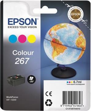 EPSON 2LB 267 ink cartridge cyan magenta