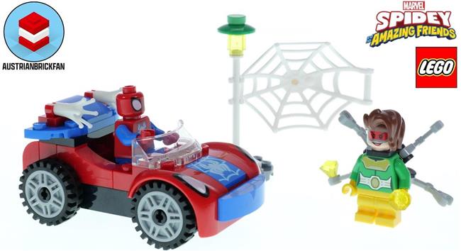 LEGO 4+ Spider-Manov auto u laboratoriju PN: 10789