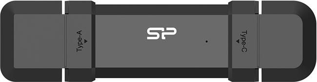 Silicon Power 500GB Portable-Stick-SSD USB 3.2 DS72 Black