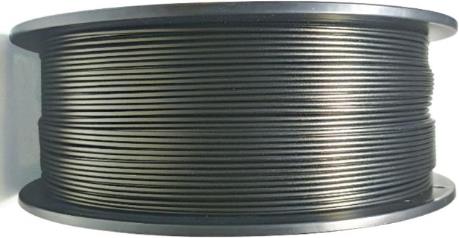 PA12 nylon filament 1.75 mm, 1 kg,conductive black