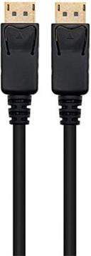 Cable DisplayPort 1.4, M/M, 8K 60Hz, 4K 240Hz, Shielded, 2m, black, Ewent EC1406