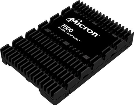 Micron 7500 PRO 7680GB U.3 (15mm) TCG-Opal Enterprise SSD [Single Pack], MTFDKCC7T6TGP-1BK1DABYYR