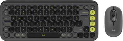 Keyboard & Mouse Logitech POP Icon Combo, Bluetooth, Graphite, SLO g.