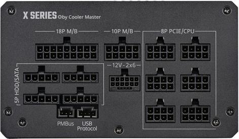 PSU ATX Cooler Master X Silent MAX Platinum 1300W, ATX 3.1, 80 PLUS Platinum, Black