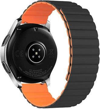 MM REMENI ZA PAMETNI SAT - Univer.,DSJ-32-00T, 20mm, #7 black orange