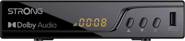 TV tuner STRONG SRT 8250, DVB-T2 TNT HEVC/H.265, 4K UHD