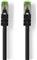Kabel NEDIS CCGL85420BK10, Patch, CAT7 S/FTP, crni, 1m