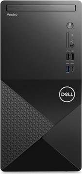 Dell Vostro 3030 MT, 180W, Intel Core i3-14100 (12MB, 4C/8T, 4.7GHz), 8GB (1x8GB) DDR5, M.2 512GB PCIe, Intel UHD 730, WiFi, BT, TPM, DP, HDMI, USB-C, 7xUSB-A, RJ-45, NO Mouse/Kb, Win11Pro, 3Y PS NBD