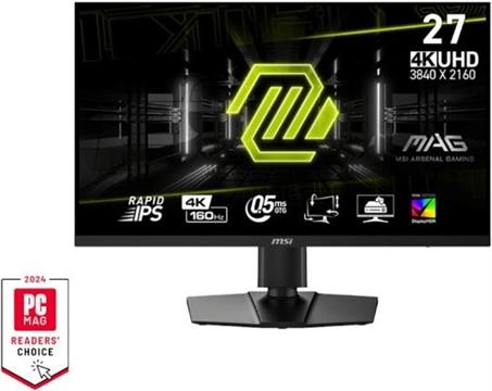 Monitor MSI MAG 274UPF E2 27" / UHD / 160Hz / 0.5ms (GTG) (black)