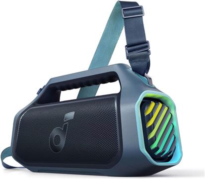 Anker Soundcore BOOM 2 Plus Portable Bluetooth Speaker, Blue