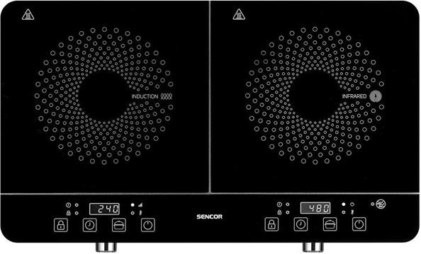 Kuhalo Sencor SCP4001BK HiLight + Indukcija