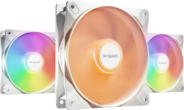 120mm Be Quiet! LIGHT WINGS LX PWM high-speed White Triple-Pack