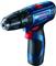 Bosch Professional akumulatorska bušilica-odvijač GSB 120-LI s 2 baterije i koferom, 06019G8100