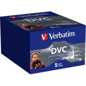DVC Verbatim Mini-DV 60min, 5 kom