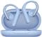 SOUSOUNDCORE OPEN DESIGN WIRELESS HEADPHONES AEROFIT BLUE-GREY