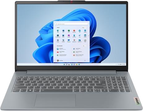 Prijenosno računalo Lenovo IdeaPad Slim 3 15ABR8 AMD Ryzen™ 5 7430U Laptop 39.6 cm (15.6") Full HD 16 GB DDR4-SDRAM 512 GB SSD Wi-Fi 6 (802.11ax) Windows 11 Home Grey