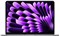 APPLE 13-inch MacBook Air: Apple M3 chip with 8-core CPU and 8-core GPU, 16GB, 256GB SSD - Space Grey