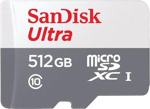 SANDISK Ultra 512GB microSDXC + SD Adpt