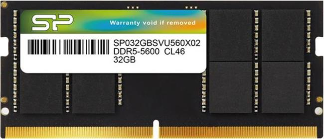 SILICON POWER DDR5 32GB 5600MHz SODIMM, SP032GBSVU560F22