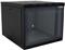 Canovate 19" 9U 540x550x455 ECO zidni ormar s bočnim pločama koje se mogu otvoriti izvana, crni (WEO-9-09F5F)