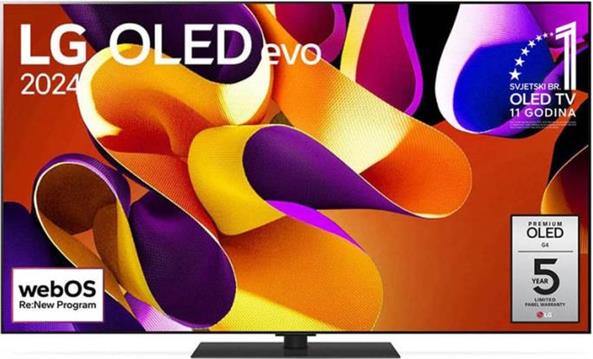 TV 55" LG OLED 55G4, sa stolnim nosačem