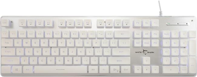 WHITE SHARK gaming tipkovnica GK-003141 TACHI bijela