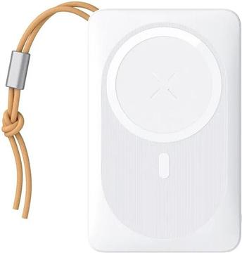 VEGER portable battery MagOn 10000 mAh, white