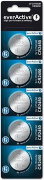 Lithium battery mini everActive CR2450 5 pcs.