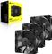 Corsair RS120 Computer case Fan 12 cm Black 3 pc(s)