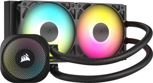 Corsair NAUTILUS 240 RS ARGB Liquid Processor Air cooler Black 1 pc(s)