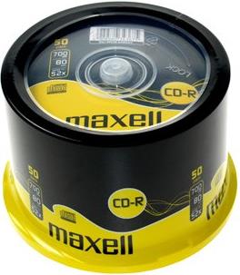 Maxell MAX27051 blank CD CD-R 700 MB 52x 50 pc(s)