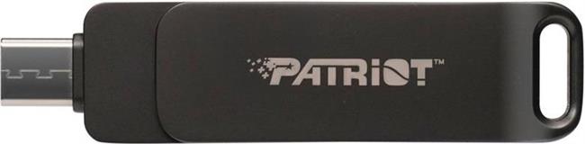 Flashdrive PATRIOT Rage R550 512GB 100 MB/S USB A+C Swivel Design (PE512GR550DSAD) Black