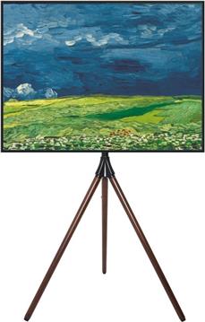 Techly ICA-TR50 TV mount 165.1 cm (65") Walnut