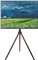 Techly ICA-TR50 TV mount 165.1 cm (65") Walnut