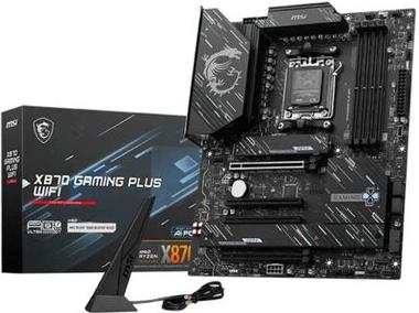 MSI X870 GAMING PLUS WIFI motherboard AMD X870 Socket AM5 ATX